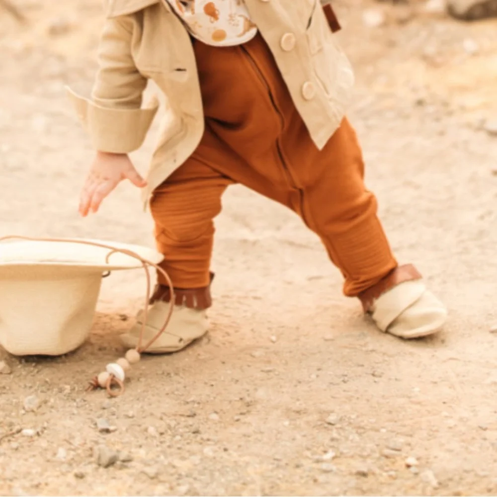 ✨ 2 for $20✨ NEW Goumi x New Darlings Canvas Overboots size 0-3 mos - Picture 6 of 7